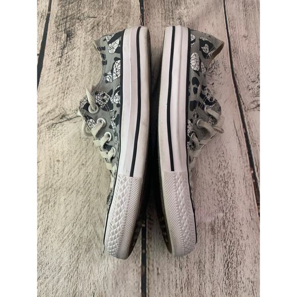 CONVERSE ALL STAR Unisex Adult Panda Graphic Sneakers / Size: M5 - W7 - Picture 5 of 9